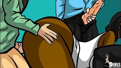 Gang bang ja geng bang porno